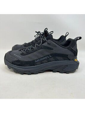 Merrell Gore-Tex Vibram Trail Hiking Shoes Mens 8.5 Waterproof Black J037513Z